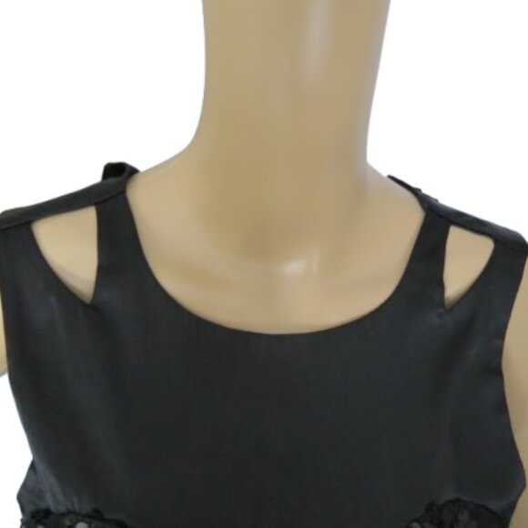 Vero Moda Black Sequin Mini Dress - Picture 6 of 8